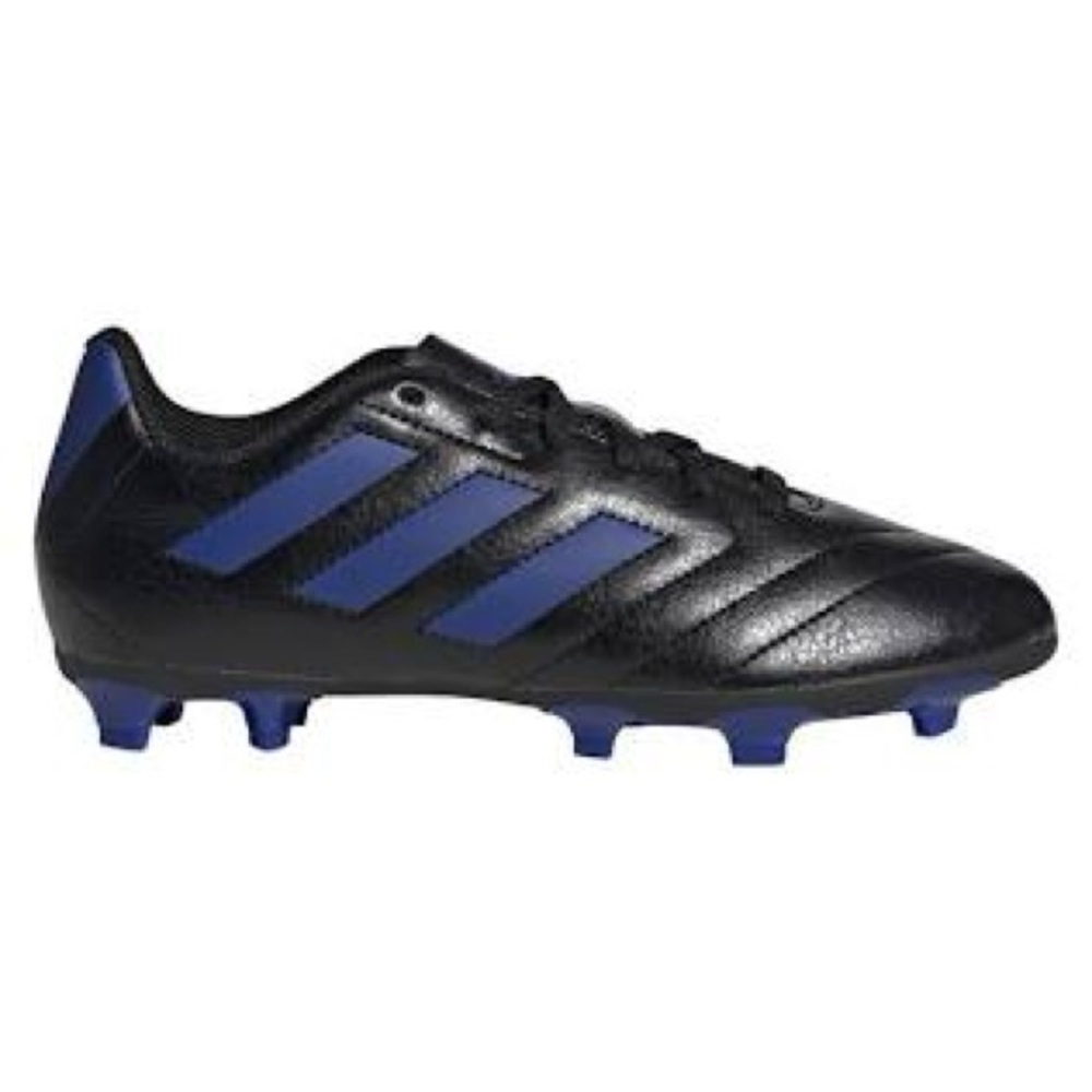 Adidas boys size 4 Black and Blue Soccer Cleats